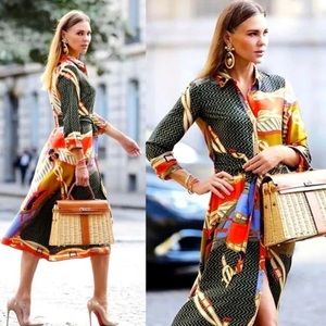 Zara Multicolor Maxi Dress